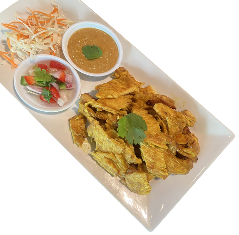The Baht Restaurant Gatlinburg Kai Satay — Chicken Satay