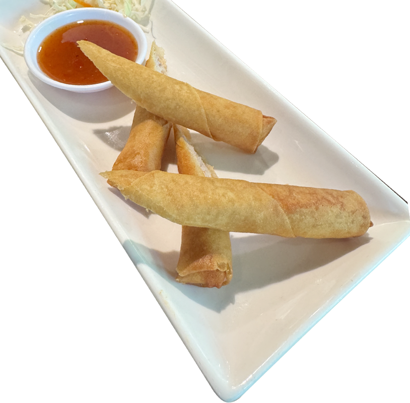 The Baht Restaurant Gatlinburg Kung Kra Jok - Glassy Shrimp Roll