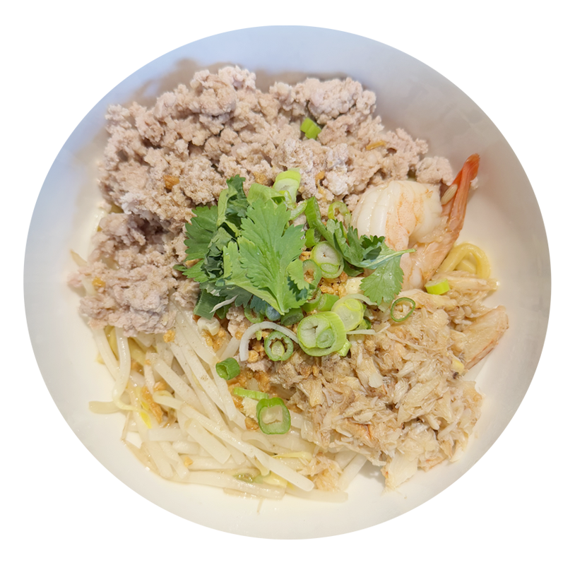 The Baht Restaurant Gatlinburg Crab and Pork Dry Noodles