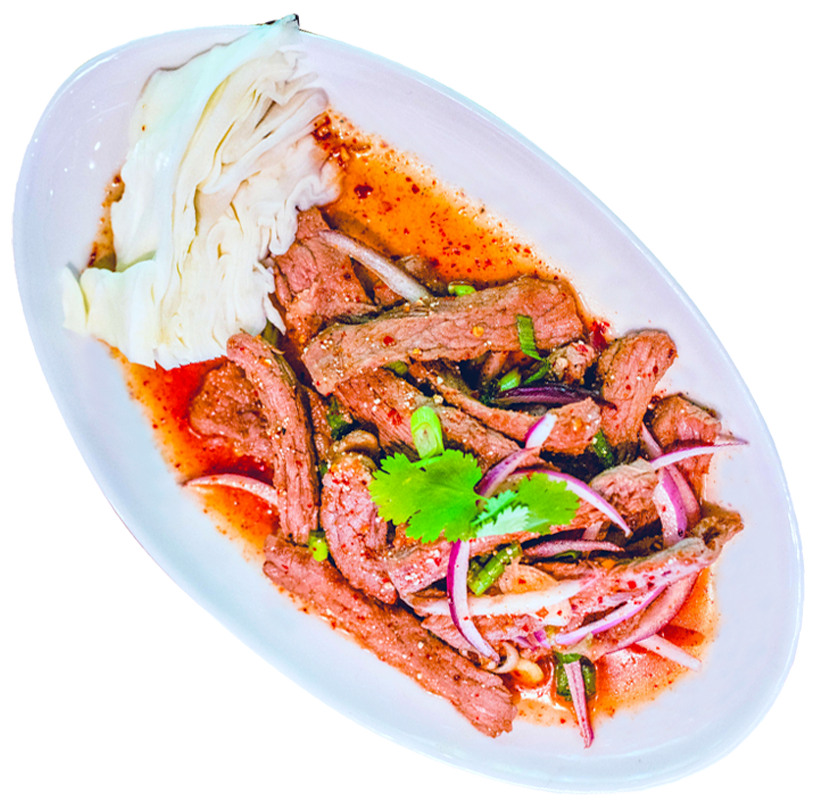 The Baht Restaurant Gatlinburg Neua Nam Tok — Beef Salad