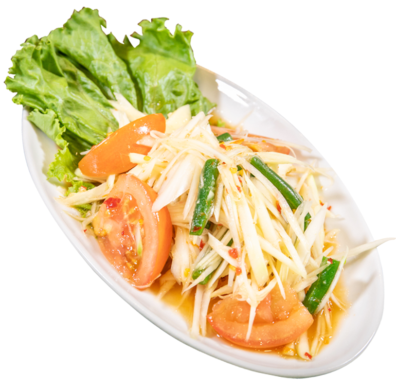 The Baht Restaurant Gatlinburg Som Tam - Papaya Salad