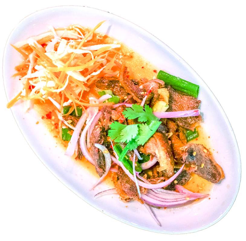 The Baht Restaurant Gatlinburg Yum Ped — Crispy Duck Salad